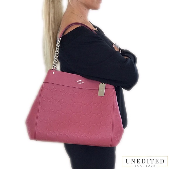 NWT - COACH Lexy Chain Shoulder Bag, Strawberry - Picture 8 of 8